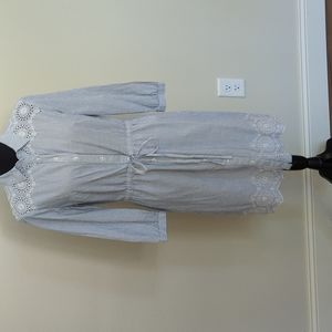 Women's Blue Shirt Dress